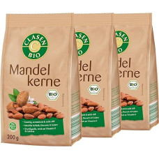 3 x CLASEN Organic Almond Kernels - 200 g