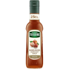 Mathieu Teisseire lazdyno riešutų sirupas gėrimams, nealkoholiniams gėrimams, kokteiliams, kavai ir desertams, butelis 25 cl
