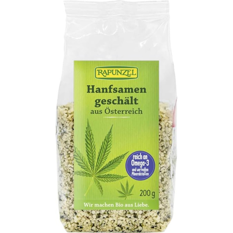 Hemp Seeds Peeled 6 x 200 g