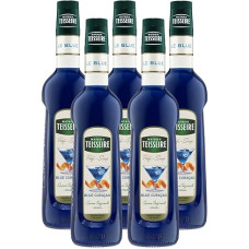 Mathieu Teisseire Drink Syrup Blue Curacao 0.7 L Cocktails (Pack of 5)