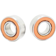 2 vnt. žvejybos ritės guolių, 4.762 x 7.938 x 3.175 mm, SR156 2RS, nerūdijantis plienas, hibridinis keraminis oro guolis, SR156RS, SR156, 2OS CB