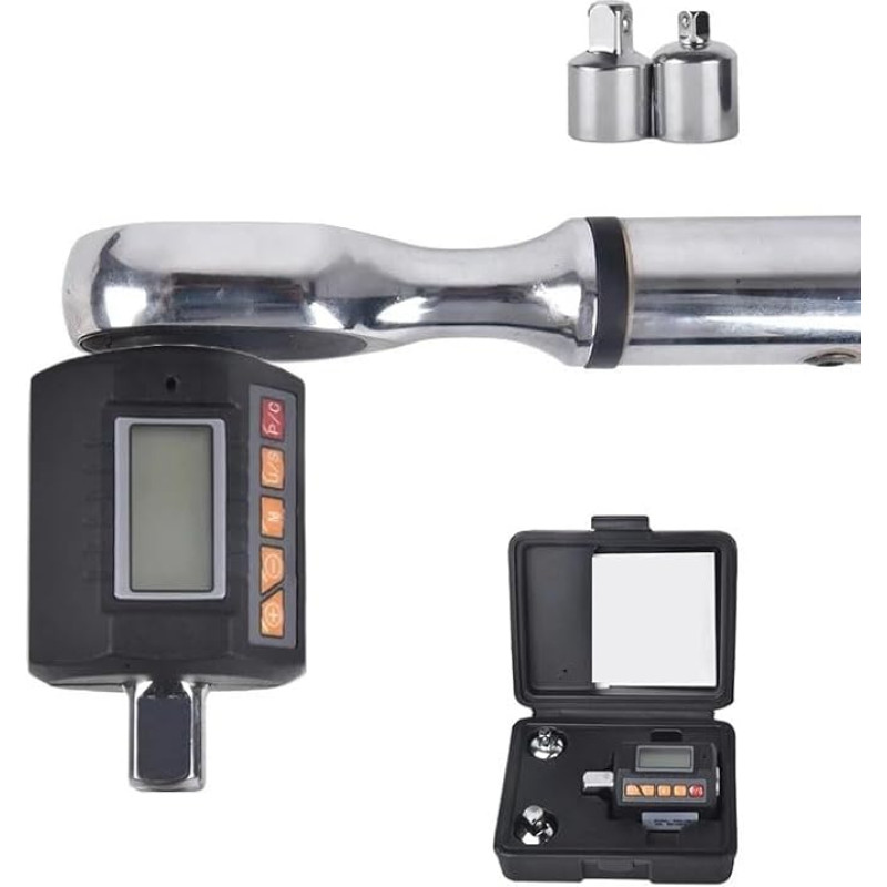 HEALBYBLE 1/2 Zoll hochpräziser digitaler Drehmomentschlüssel-Adapter for Drehmomentschlüssel, elektronisches digitales Drehmomentmessgerät,Vielseitiges Drehmoment(ANC-200)