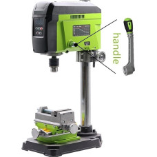 ZKLGS Tischbohrmaschine, Digitalanzeige, Hochpräzise Tischbohrmaschine, Kleine Bohr- Und Fräsmaschine for Den Haushalt, Industriequalität, Mini, Bohrmaschine,Standbohrmaschine