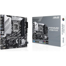 ASUS Prime Z790M-PLUS Gaming Motherboard Intel LGA 1700 (mATX, PCIe 5.0, DDR5 Memory, 3x M.2, Aura Sync)