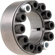 FENNER Antrieben b401055 b-loc Shrink Disc, 14 Feststellschrauben, M8 x 22 Schraube Größe, 55 mm ID, 85 mm OD, 215,9 cm Breite