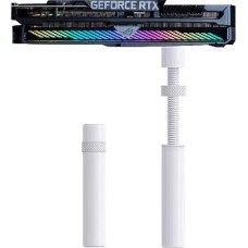 ARROMI GPU laikiklis White GPU Support GPU Support GPU Support Grafinė kortelė Support Grafinė kortelė Sag laikiklis Reguliuojamas 74-120 mm, skirtas vaizdo plokštei Grafinė kortelė Grafinė kortelė