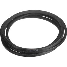 K19 Gummi-Keilriemen, K-Profil-Keilriemen, 48,3 cm Außenumfang x 0,8 cm Breite x 0,6 cm Dicke, industrieller Kraftübertragungsriemen, 4 Stück