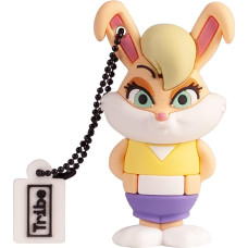 Tribe - USB Stick 32 GB LOLA Bunny - Flash Memory 2.0, Original Looney Tunes Figures with Windows, Linux and Mac Compatible USB Stick