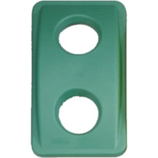 Rubbermaid SLIM JIM reg. šiukšliadėžės dangtis; žalias