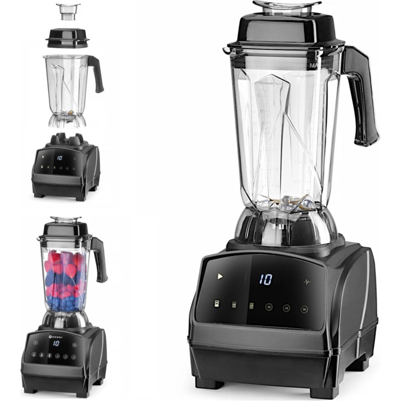 Hendi Electronic bar blender 3 speed timer 2.5 l 1680 watts