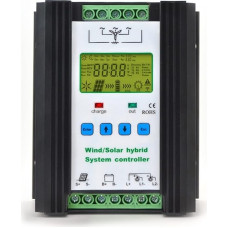 Wind Solar Boost Charger 12V/24V 300W PWM Wind Solar Supplement Street Light Control Hybrid Charge Controller