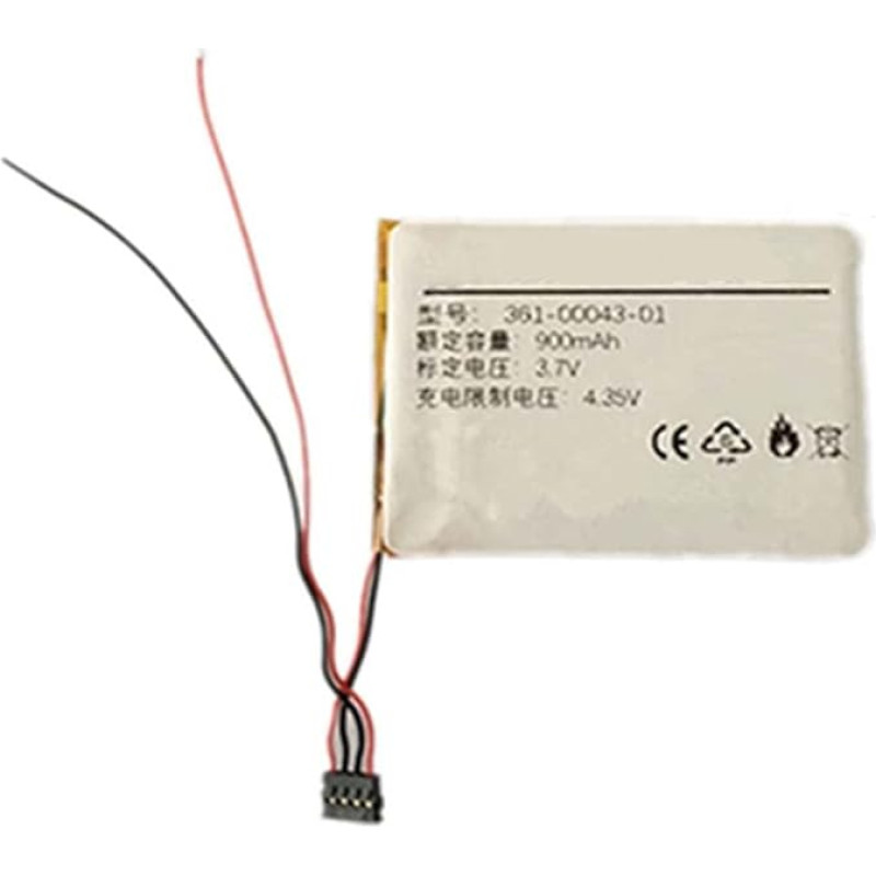 361-00043 361-00043-01 atsarginė baterija, suderinama su 