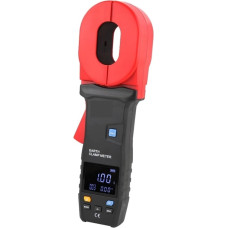 Erdungstester, Clamp Ground Resistance Tester Plus 9999 Counts Auto Range Lightning Protection Loop Resistance Earth Clamp Meter,Bequem und praktisch(273 Plus)