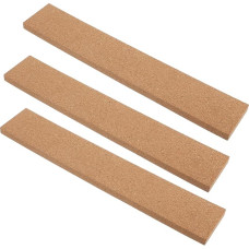Zerodeko Korkstreifen- -Organizer 3er-Pack Korkplattenstreifen Mit Klebstoff Kork-pinnwand Für Die Bürodekoration