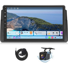 Eonon 6 + 64 GB Android 13 Car Radio with Screen 9 Inch GPS 4G LTE for BMW 3 Series E46 Radio 1999 2000 2001 2002 2003 2004 2005 Wireless Carplay Android Car Display Bluetooth 5.1 Reversing Camera