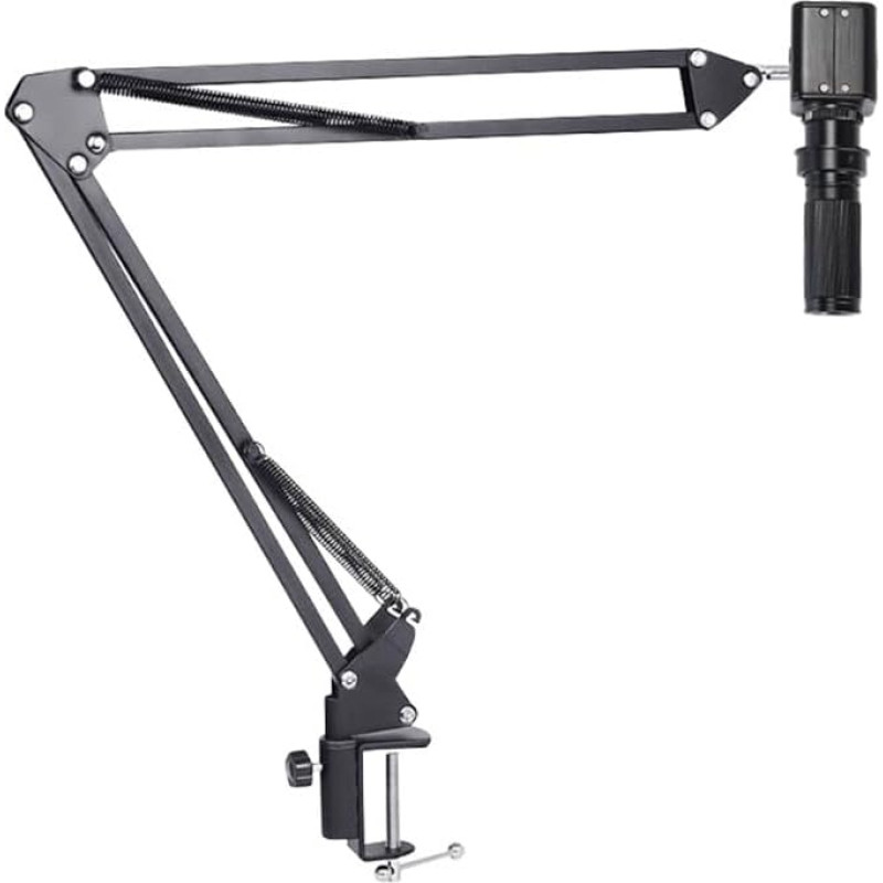 24MP 4K 1080P Industrial Video Microscope Camera 1X-130X Zoom C Mount Lens