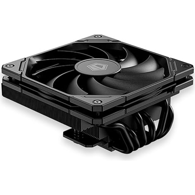 ID-COOLING IS-67-XT CPU Air Cooler 67mm High 67mm High 6 Heatpipes for HTPC, ITX and Small Form Factors 120x15mm Slim Fan Intel Compatible