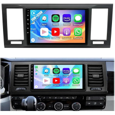2G + 32G automobilinis radijas su navigacijos sistema VW T6 Transporter Multivan 2016-2022 su Carplay Android Car, Android 13 automobilinis radijas su 9 colių ekranu, Bluetooth Mirror Link WiFi FM/RDS HiFi + atbuline eiga