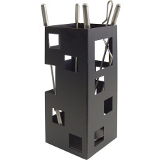 Imex The Fox 10029 – Game for Fireplace, Square (Useful Stainless Steel, 50 x 20 x 20 cm)