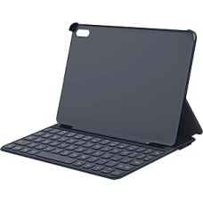 HUAWEI Smart Keyboard (German QWERTZ Keyboard) with Protective Case, Ultra Thin, Plug & Play, Dark Grey (Compatible with HUAWEI MatePad)