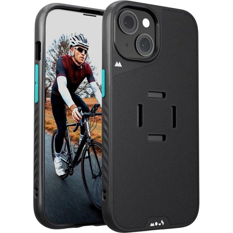 Mous - Intralock Mobile Phone Case for iPhone 14 Plus Case - MagSafe Compatible with IntraLock Technology for Mechanical Mounting