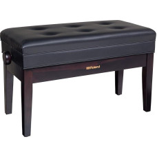 Roland Duet Size Piano Bench in Rosewood with vinyl seat - RPB-D400RW