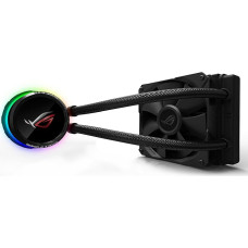 ASUS ROG Ryuo 120 All-in-One CPU Water Cooling (1.77 inch OLED Display, Aura Sync RGB, ROG 120 mm Fan)