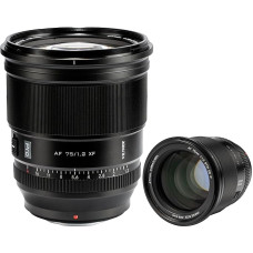 VILTROX 75mm f/1.2 XF pagrindinis APS-C objektyvas, skirtas 