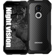 DOOGEE 4G išmanieji telefonai su naktiniu matymu, S61, 6,0 colių HD+, 20MP infraraudonųjų spindulių + 8MP, 5180mAh, G35 aštuonių branduolių 6GB + 64GB atrakinti mobilieji telefonai be SIM blokavimo Tvirtas 