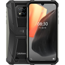 Ulefone Armor 8 Pro Android 11 Outdoor Smartphone without Contract, 6.1 Inch HD+ IP68 Waterproof Robust Mobile Phone, Helio P60 6GB + 128GB, 16MP Quad Camera, NFC GPS, Face Unlock Fingerprint Black