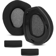 RS175 Replacement Earpads YunYiYi Ear Pads Compatible with Sennheiser RS165 RS175 RS185 RS195RF HDR-TR165 HDR-TR175 Wireless Headphone Ear Pads Headband Ear Cups (RS/HDR165 Series)