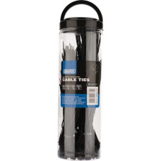 Draper 90734 Cable Ties Assorted (Pack of 650), Transparent