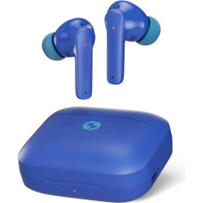 Avantalk Clan K2 Bluetooth Kids Headphones with Volume Limit, Adjustable Fit, Low Latency, 3 EQ Modes, Cute Wireless, Earphones for Boys & Girls in Blue