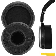 Geekria Ear Pads Replacement Compatible with AKG N60NC Wireless Bluetooth Ear Pads/Ear Pads/Ear Cups/Ear Pads Replacement Parts (Black)