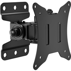 BONTEC TV Wall Mount for 13-30 Inch Screens, Swivelling and Tilting, Universal for Monitor and Flat Screen TVs up to 25 kg, VESA 75 x 75/100 x 100 mm