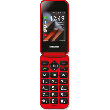 Telefunken S740 Mobile Phone - Red