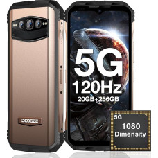 DOOGEE V30T Dimensity 1080 5G Outdoor Mobile Phone without Contract, 20GB + 256GB/2TB 10800mAh 66W Fast Charge, Outdoor Smartphone Android 12, 108MP + 20MP Night Vision, 6.58 Inch FHD+ 120Hz / IP68/