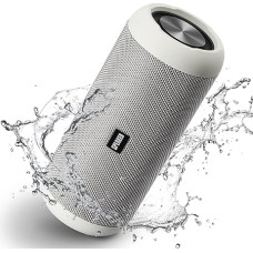 Portable Bluetooth Speaker, 30W Bluetooth 5.0, Dual Driver with HD Stereo Function, Bluetooth Speaker, Waterproof IPX6, 30 Hours Playtime, Built-in Microphone, Support FM Radio