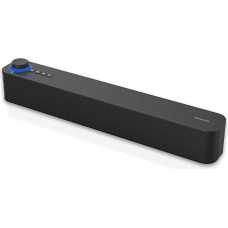 Atlantis Soundbar PC 20 W, PC Speaker, Jack 3.5 mm + Bluetooth 5.3 for Smartphone, FireTV, Turntable, Battery, 2400 MHA, FM Radio, PC Speaker, Portable, TV, Smartp 420 x 60 x 74 mm P003-C0820-B