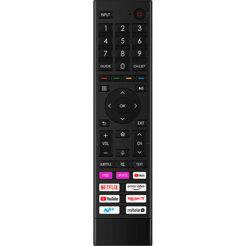 VINABTY Replacement Remote Control for ERF3D80H Hisense TV 43A6BG 43A6CG 43A6DG 43A6DGCH 43A6EG 43A6FG 43A6GG 43A6HG 43A6EGCH 43A6BGTUK 43A6CGTUK 43A6EGTUK 3A64FGTuk 50a6bg 50a6cg 50a6dg 50a6dgch