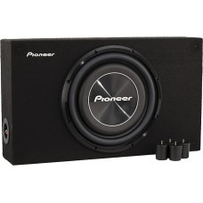 Pioneer TS-A3000LB Passive Subwoofer, Powerful Enclosure Subwoofer with 1500W Maximum Power, 30 cm, IMPP Membrane, Black, Continuous Output 400 W