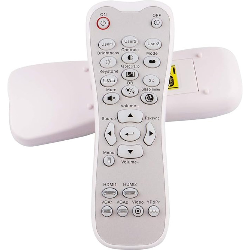 Aimdio BR-3003B Projector Remote Control for Optoma HD141X HD142X HD143X HD144X HD27 UHD60 UHD40 GT1080 UHD50 UHD550X UHD65 HD152X DH1009 EH200ST GT5600 26 HD26 8DSE HD29DARBEE Projector