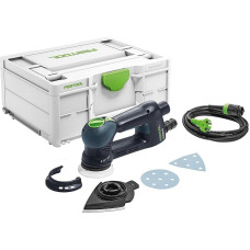 Festool Gear Orbital Sander RO 90 DX FEQ-Plus Rotex (with FastFix Sanding Disc, Sanding Shoe, Protector), in Systainer