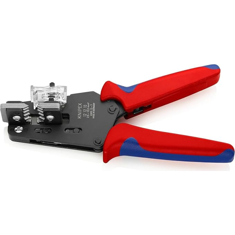Knipex Precision Wire Stripper with Moulding Blades Burnished with Multi-Component Sleeves 195 mm 12 12 10