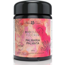 Aloha Sana | Dulse Flakes Organic Atlantic from Ireland (110 g) | Cloth from the Atlantic Ocean Organic (Nature Reserve) | Red Algae in Ultraviolet Glass | Laboratory Tested and Energy Tested