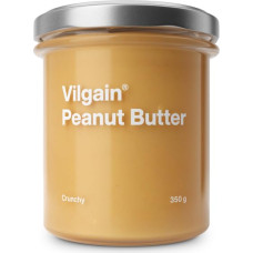 Vilgain Organic Peanut Butter 1 kg - 100% Natural, No Sugar & Palm Oil, Vegan, Crunchy, Rich in Protein & Vitamins, Organic Quality, Ideal for Spreads, Healthy Recipes & Snacks (1000 g, Crunchy)