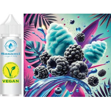 Blue Razz Cotton Candy - Cotton Candy Blue Raspberry Aroma Concentrate - Vegan - Sasami - 10 ml