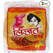 Lijjat - Klasikinio skonio papadamas - 3 x 200 g