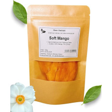 Soft Mango - Soft Dried Mango Slices from Vietnam - Fruity and Exotic Taste - Vitamins Power A, C, E - Vegan - Stand Bag 100 g Dried Mango