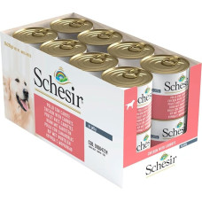 Schesir Dog Vištiena su morkomis, šlapias maistas šunims, 16 skardinių x 285 g